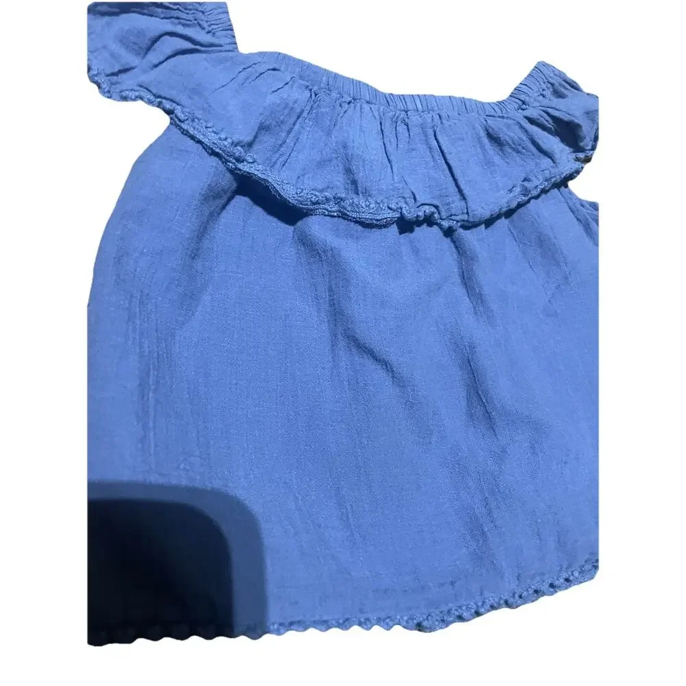 Ralph Lauren‎ Little Girls and Girls Chambray Top, Blue, Toddler 3t $40
